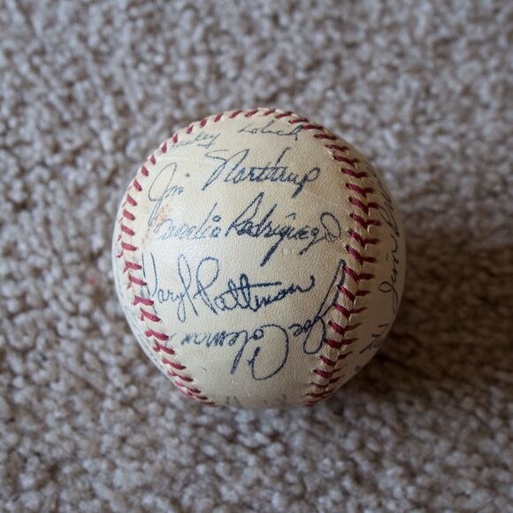 1971 Detroit Tigers Autographed Baseball - Team (vintage) - Picture 2 of 6